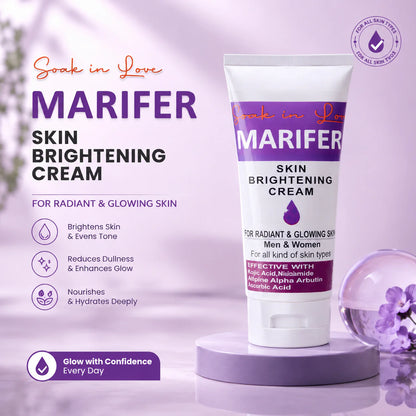 Skin brightening cream with Kojic Acid and Niacinamide