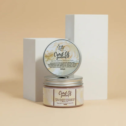 Soak in Love nourishing facial mask for smooth and radiant skin.