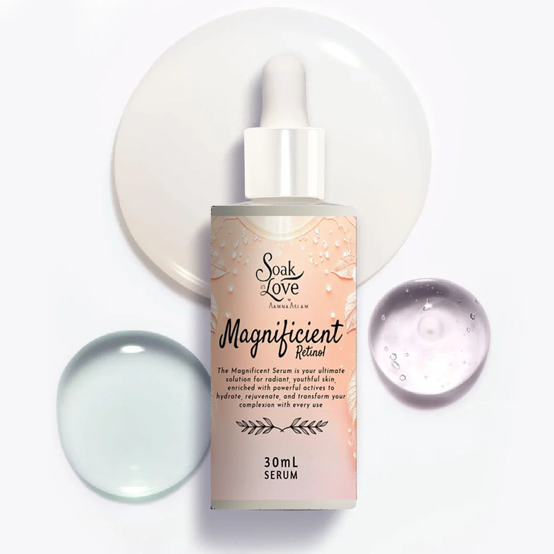 Premium retinol facial serum for anti-aging and radiant skin.