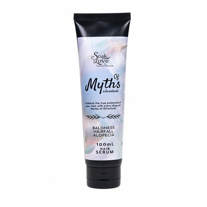 Soak Love Myths of Silverlock Hair Serum 100ml for healthier-looking hair.